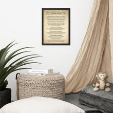 Load image into Gallery viewer, Africana Studies Framework - Framed Poster