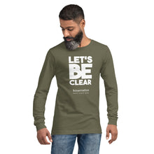 Load image into Gallery viewer, Let's Be Clear - Long Sleeve Tee
